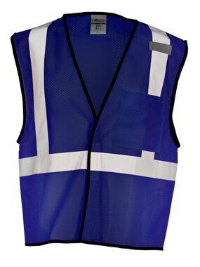Bundle of 2 High Visibility Safety Vests Size S-M Workwear Contruction Ulility